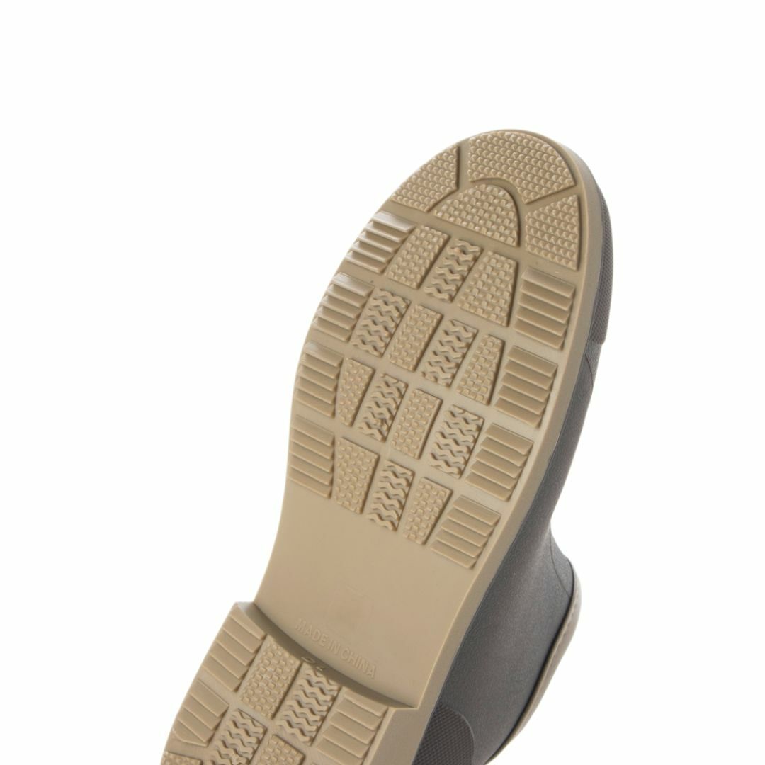【新品 未使用】レインブーツ ショート丈 ブラウン S 茶色 23029 レディースの靴/シューズ(レインブーツ/長靴)の商品写真
