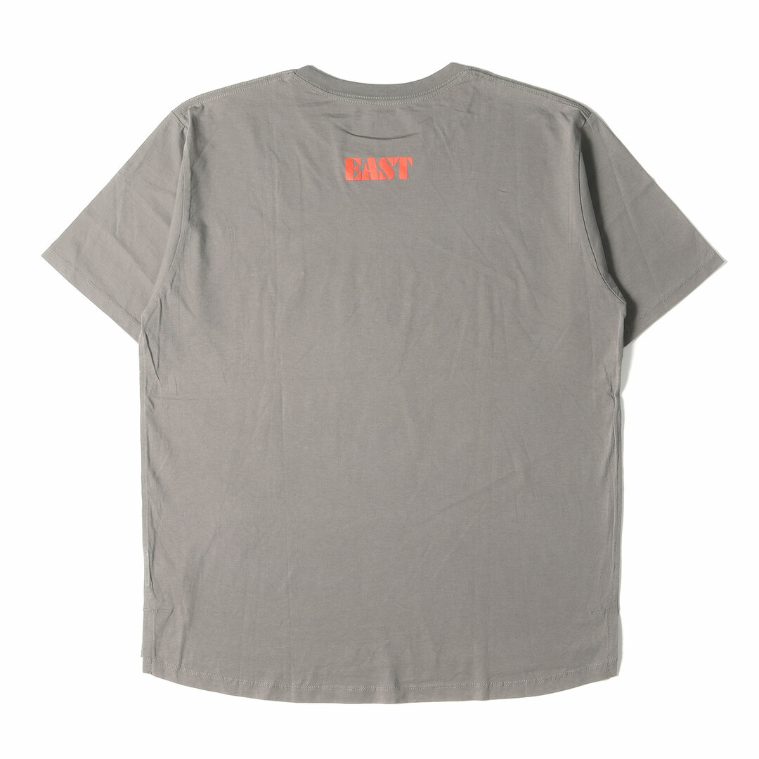 NONNATIVE ノンネイティブ Tシャツ サイズ:2 22W/23S プリント クルーネック 半袖 Tシャツ DWELLER S/S TEE  BROOKLYN セメント トップス カットソー 薄手 【メンズ】【中古】【新品同様】