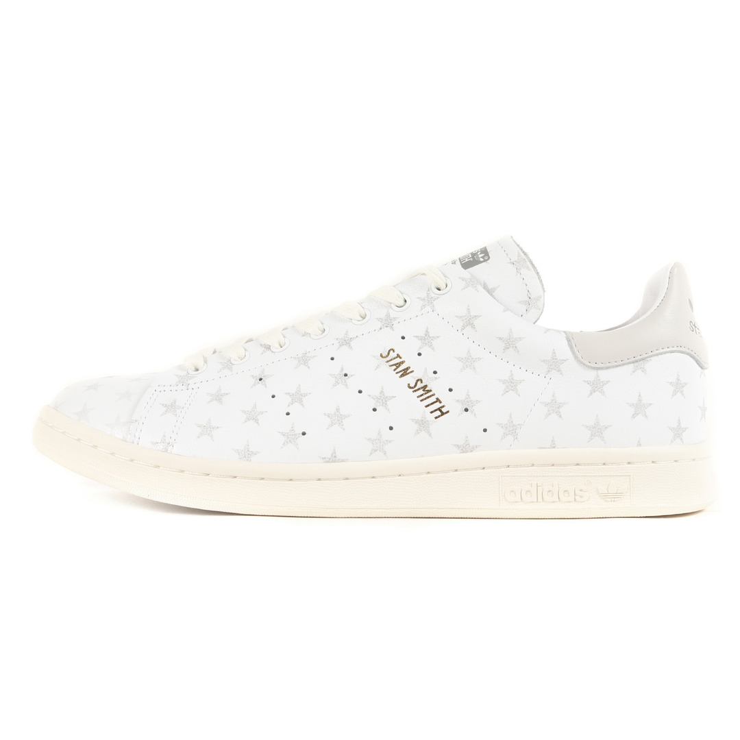 adidas(アディダス)のadidas アディダス サイズ:29.0cm 23SS ATMOS STAN SMITH LUX ATMOS REFLECTIVE STAR (IF9990) スタンスミス アトモス リフレクティブ スター ホワイト シルバー 白 US11 ローカット スニーカー 靴 コラボ シューズ 【メンズ】【中古】【新品同様】 メンズの靴/シューズ(スニーカー)の商品写真