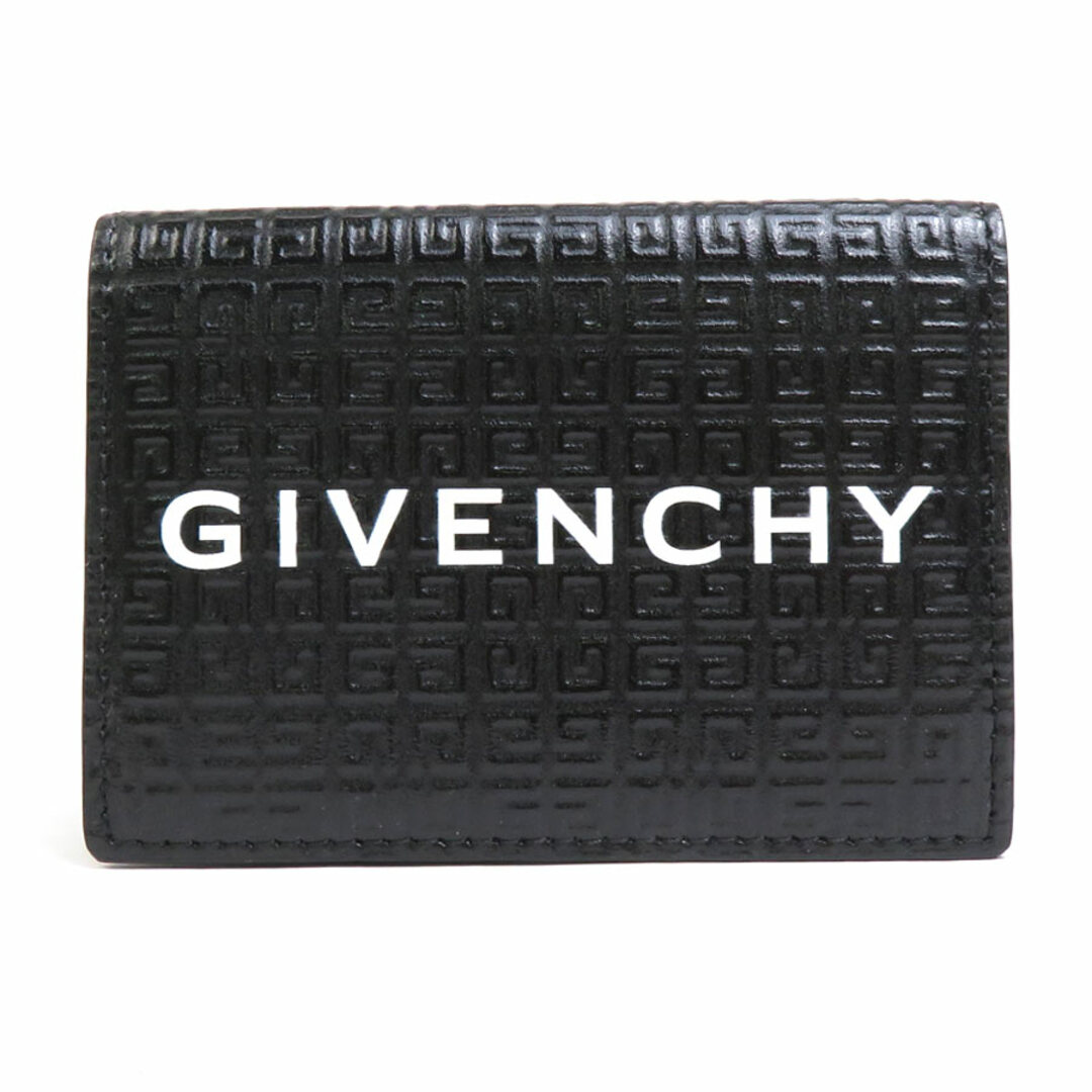 ジバンシィ GIVENCHY 三つ折り財布 レザー ブラック ユニセックス 送料 ...