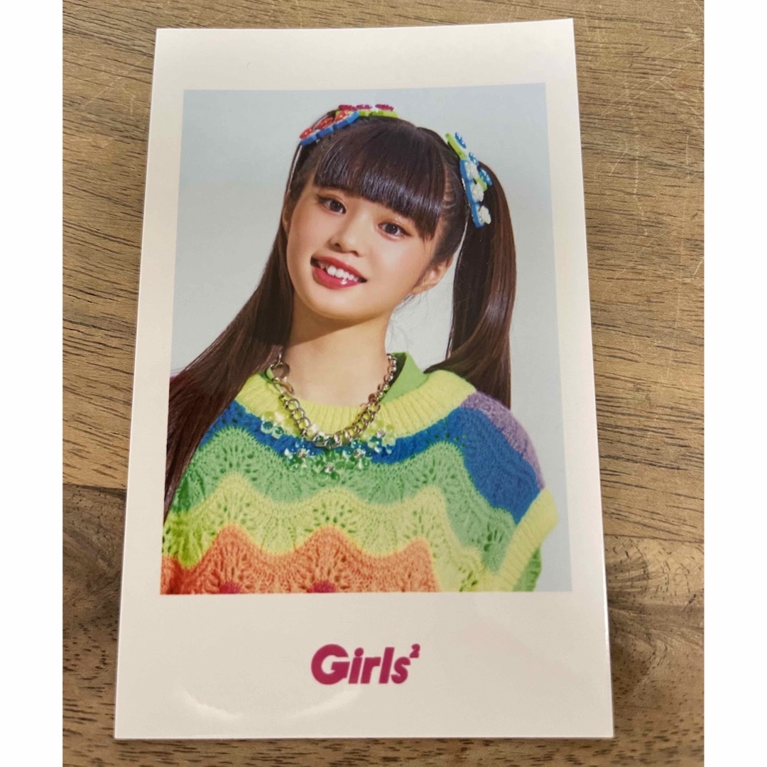 Girls2☆リリイベ☆フォトシート☆原田都愛 エンタメ/ホビーのタレントグッズ(アイドルグッズ)の商品写真