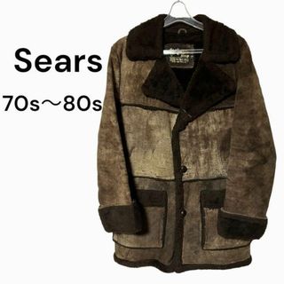 Sears 70s 80s スウェード ビンテージ シアーズ ランチジャケットの
