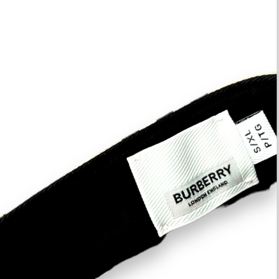 BURBERRY(バーバリー)の1回着用 BURBERRY バーバリー サンバイザー ゴルフ メンズの帽子(サンバイザー)の商品写真