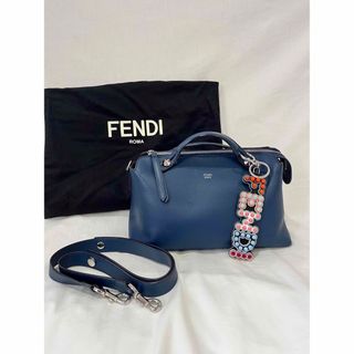 フェンディ(FENDI)の最終　国内百貨店購入品☆FENDI☆バイザウェイ　ダークブルー(ハンドバッグ)