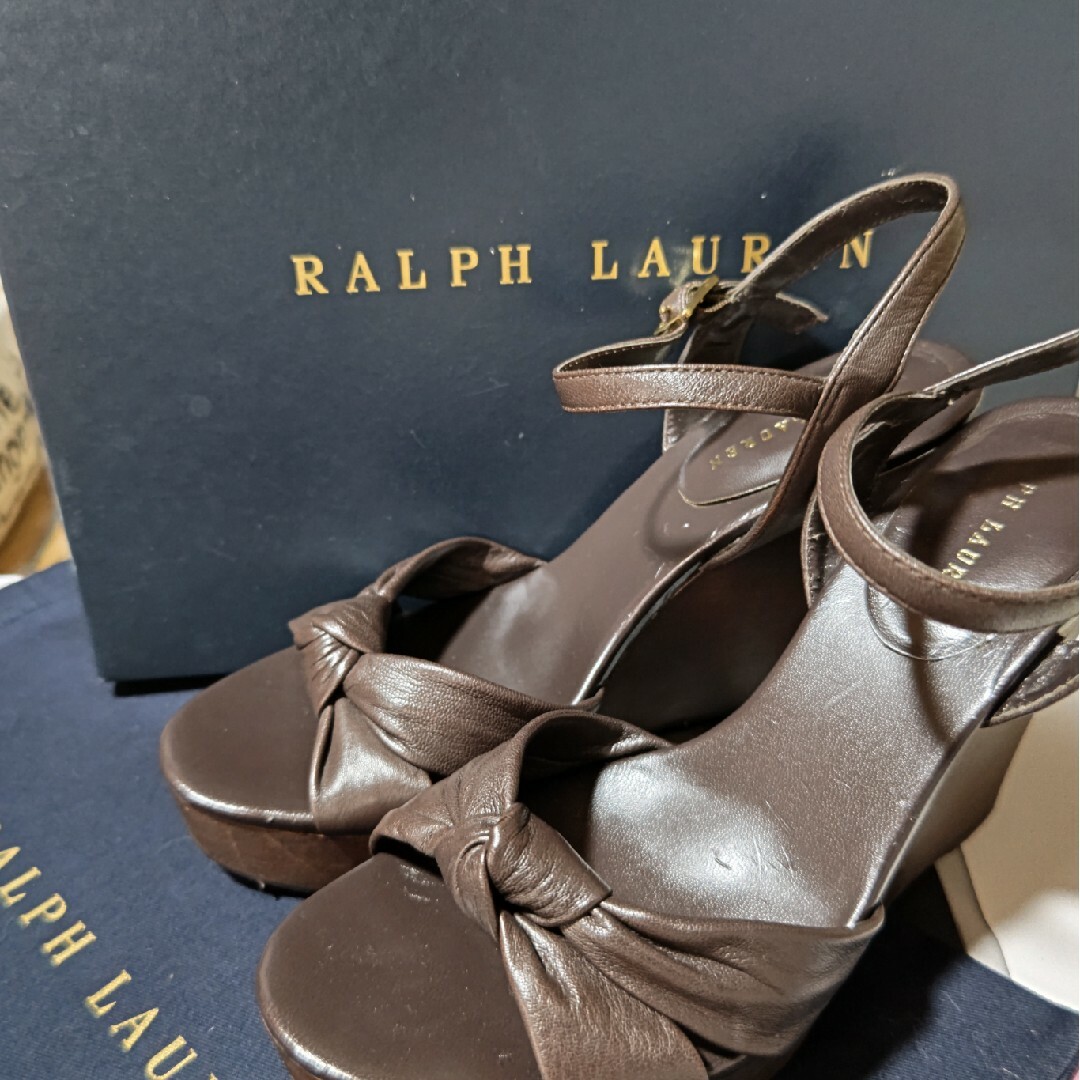 Ralph Lauren(ラルフローレン)のラルフローレン、24.5小さめ レディースの靴/シューズ(サンダル)の商品写真