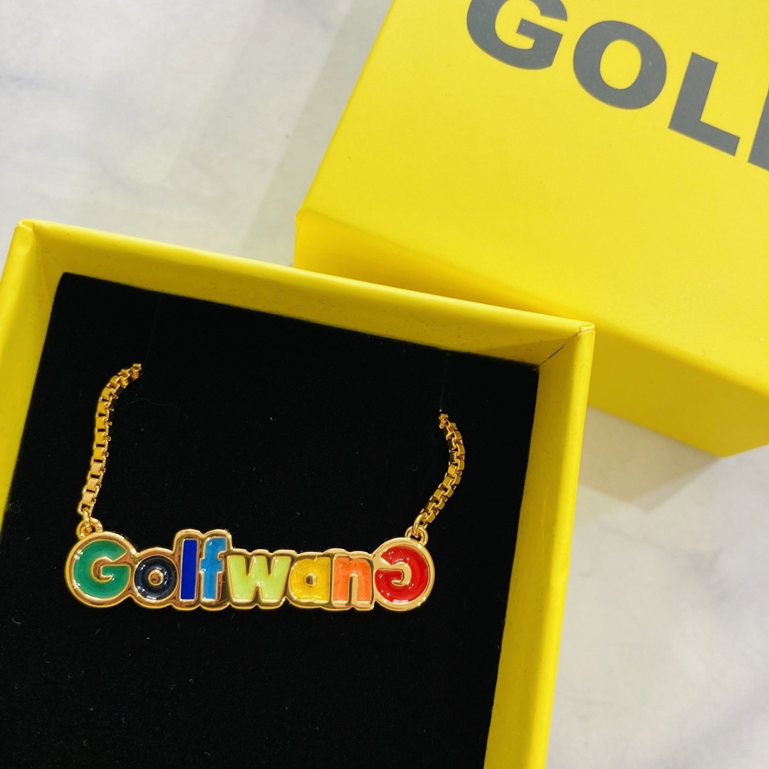 新品未使用】GOLF WANG ロゴ ネックレスの通販 by BEE's shop｜ラクマ