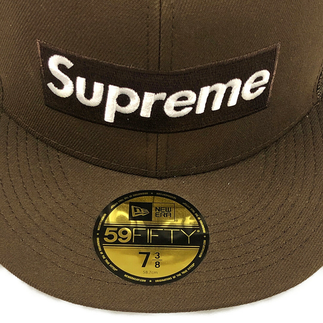 ????美品????7 1/2 Supreme Box Logo New Era????