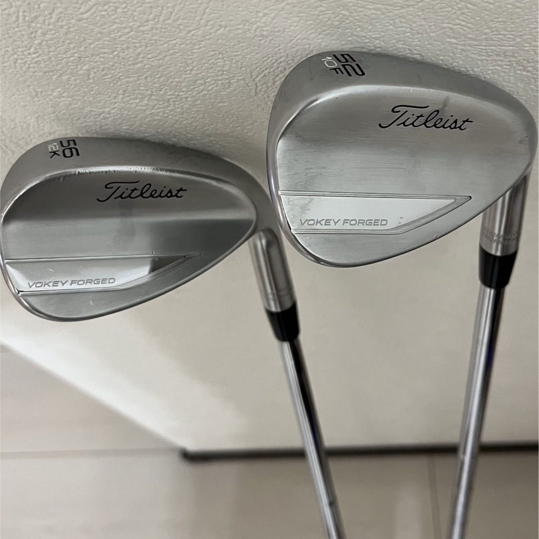 VOKEY FORGED 52/10F、56\12K 2本セットタイトリスト