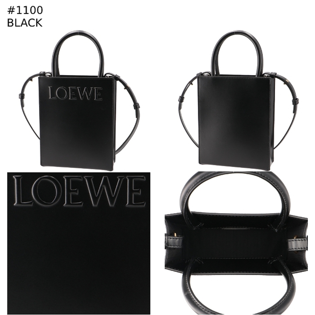 LOEWE - ロエベ LOEWE トートバッグ ミニ スタンダード A5 ロゴ LOEWE - ロエベ LOEWE トートバッグ ミニ スタンダード A5 ロゴ