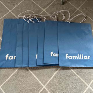 ファミリア(familiar)のファミリアショッパーまとめ売り(ショップ袋)