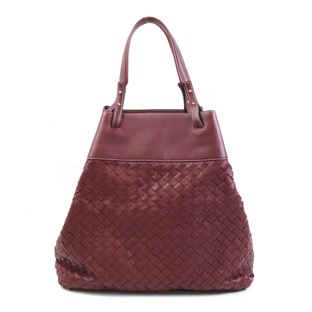 ボッテガヴェネタ BOTTEGAVENETA ハンドバッグ イントレチャート レザー ボルドー レディース 送料無料 99636g