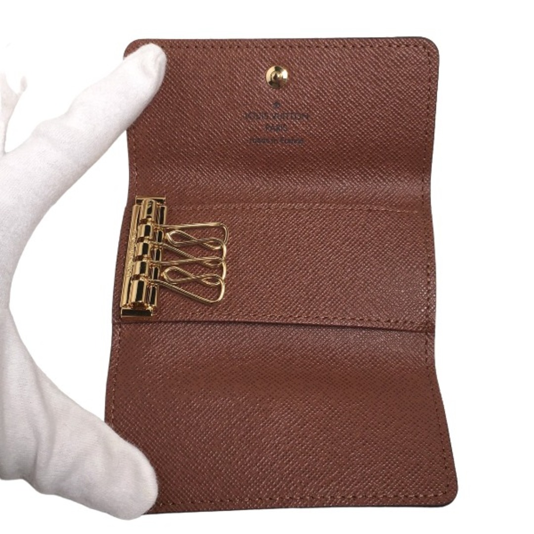 ルイヴィトン M69517 キーケース ブラウン LOUIS VUITTON ミュルティクレ4 モノグラム 7