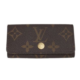 ルイヴィトン(LOUIS VUITTON)のルイヴィトン M69517 キーケース ブラウン  LOUIS VUITTON ミュルティクレ4 モノグラム(キーホルダー)