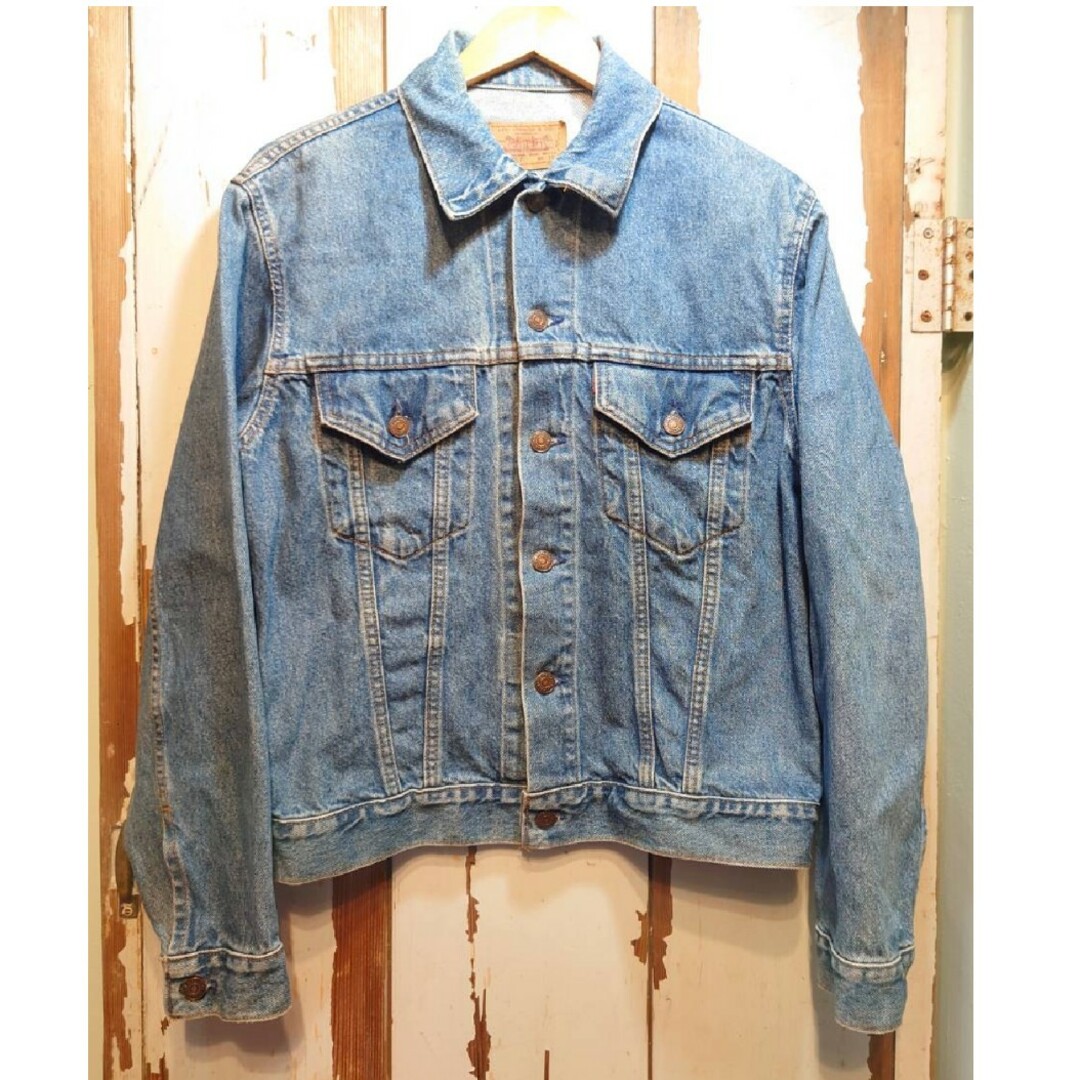 Levi's(リーバイス)の☆US古着ヴィンテージ/リーバイス/デニムジャケット/アメリカ製/38 メンズのジャケット/アウター(Gジャン/デニムジャケット)の商品写真