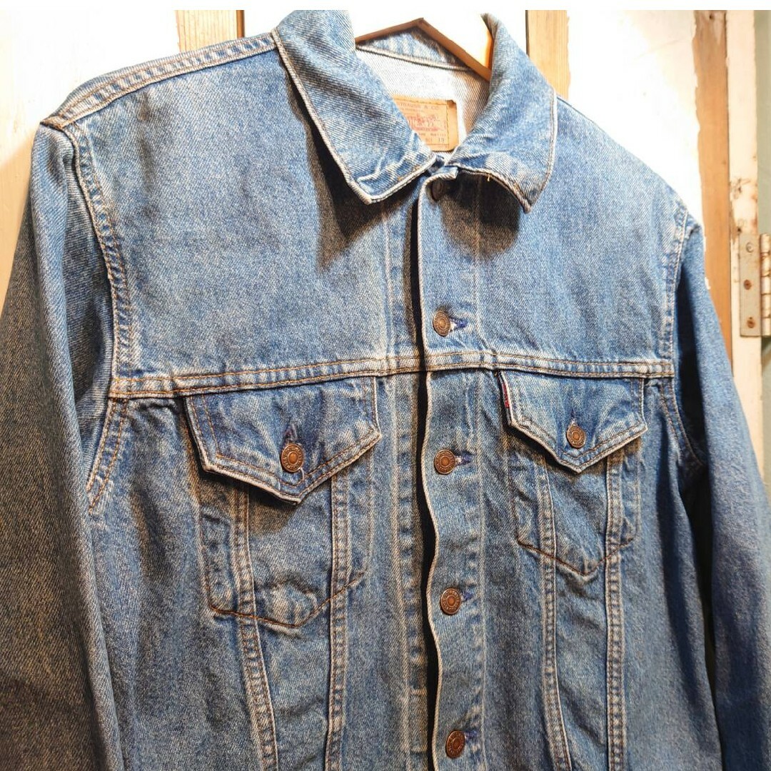 Levi's(リーバイス)の☆US古着ヴィンテージ/リーバイス/デニムジャケット/アメリカ製/38 メンズのジャケット/アウター(Gジャン/デニムジャケット)の商品写真