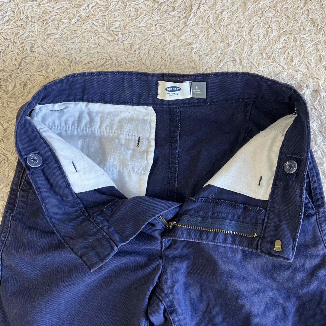 Old Navy(オールドネイビー)の☆中古品☆ OLD NAVY ショートパンツ　ネイビー　135cm キッズ/ベビー/マタニティのキッズ服男の子用(90cm~)(パンツ/スパッツ)の商品写真