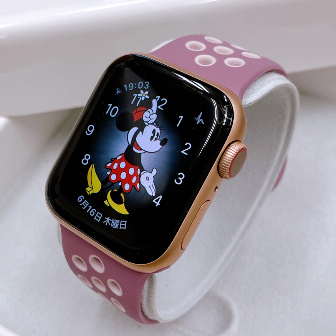 【良品・送料込み】Applewatch4 GPS セルラー ステンレススチール