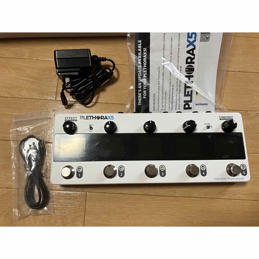 plethora x5 tc electronic  マルチエフェクター 楽器のギター(エフェクター)の商品写真