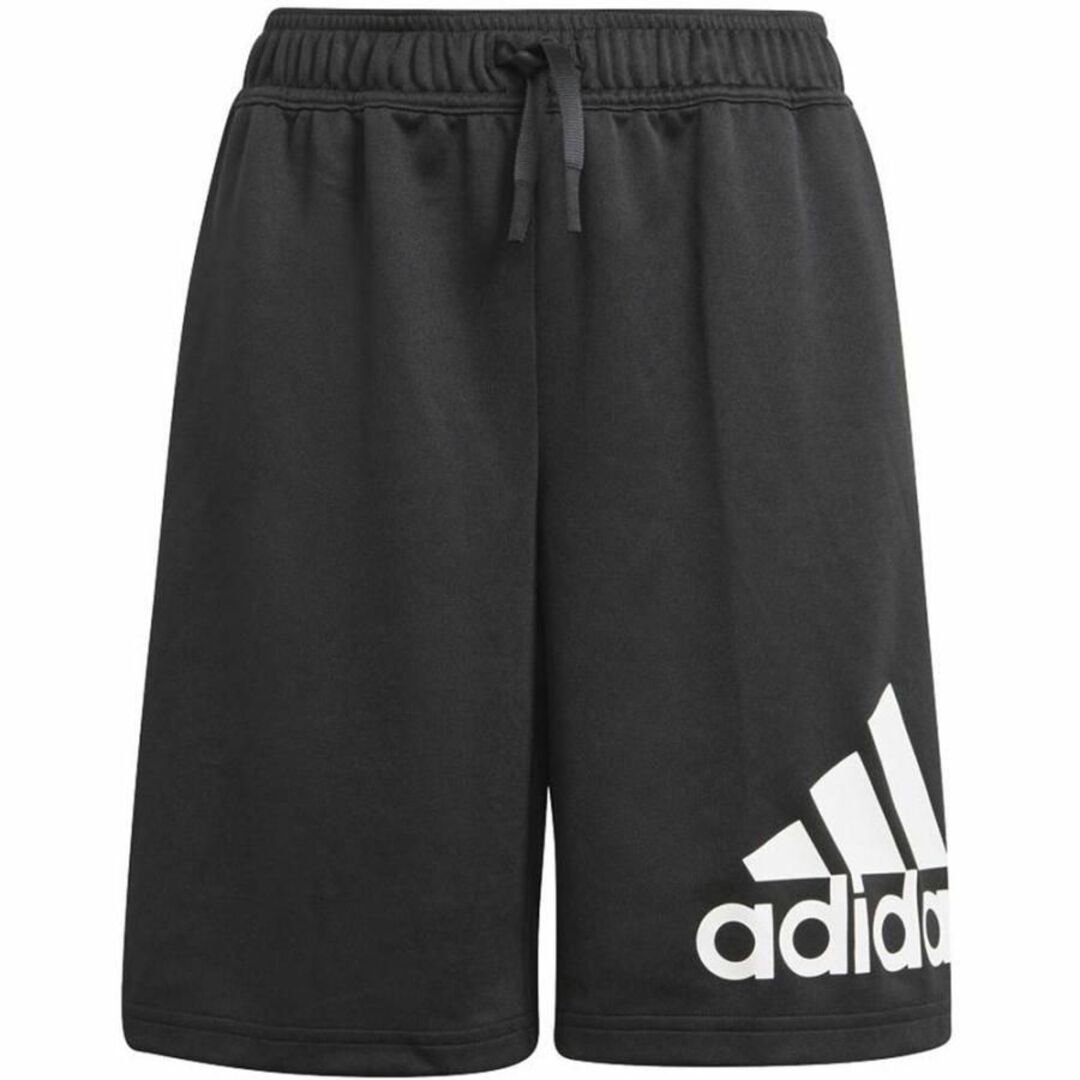 adidas(アディダス)の新品★アディダス★150★快適!!グラフィック半袖Ｔシャツ紺・ロゴパンツ黒★上下 キッズ/ベビー/マタニティのキッズ服女の子用(90cm~)(Tシャツ/カットソー)の商品写真