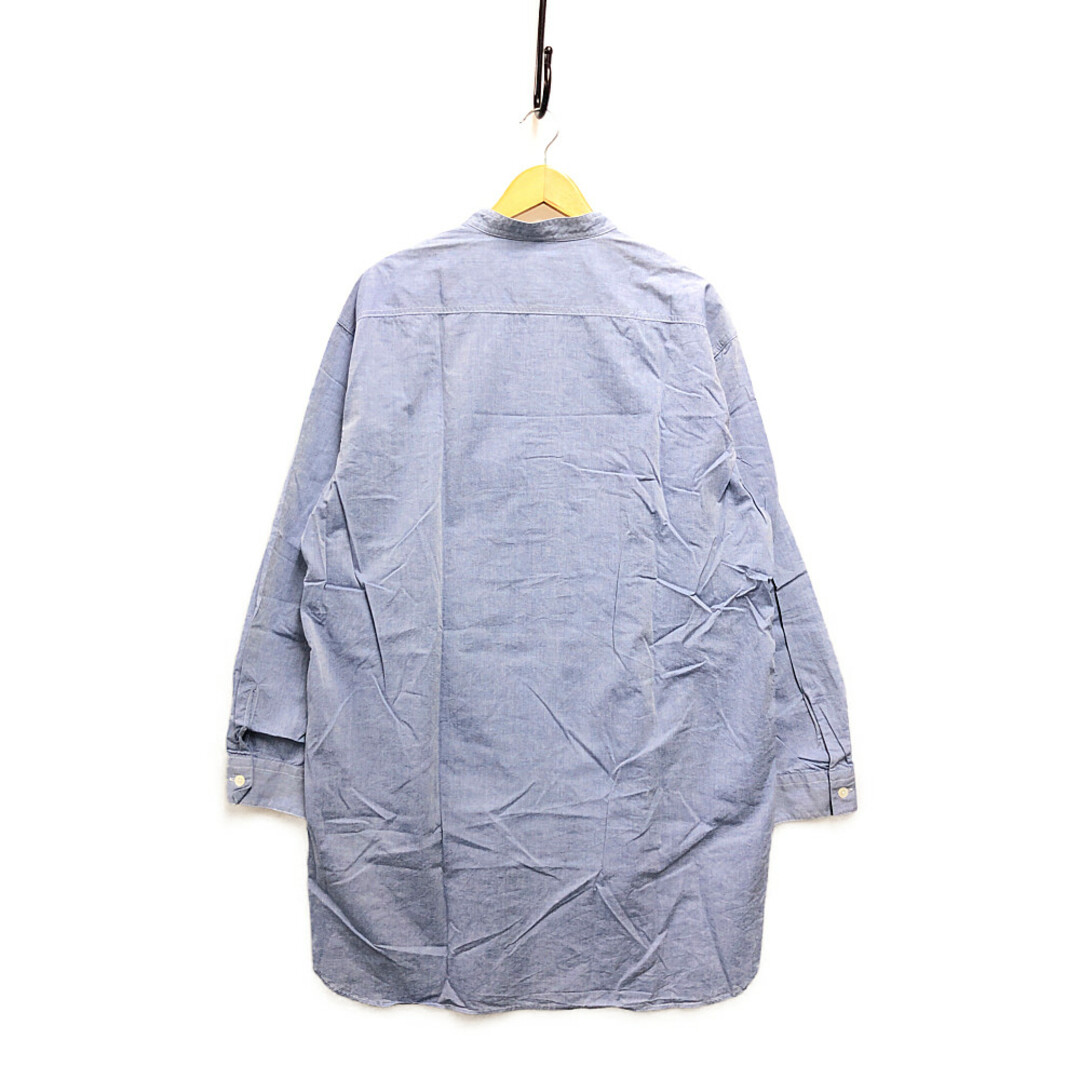 W)taps(ダブルタップス)のWTAPS ダブルタップス 21SS BIB LS シャンブレー 長袖シャツ ブルー系 サイズ4 正規品 / 31698 メンズのトップス(シャツ)の商品写真