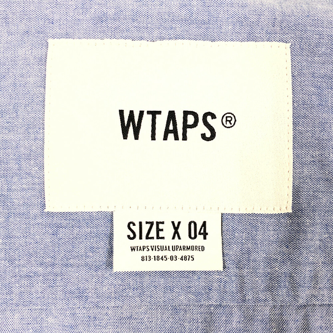 Wtaps BIB / LS / COTTON. CHAMBRAY L