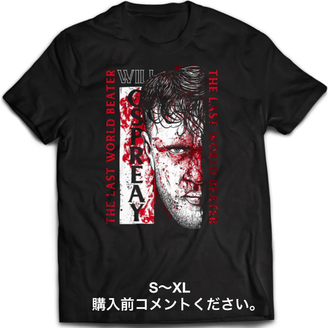 新日本プロレス Tシャツ ウィル・オスプレイ グレートオーカーン チャンピオン メンズのトップス(Tシャツ/カットソー(半袖/袖なし))の商品写真