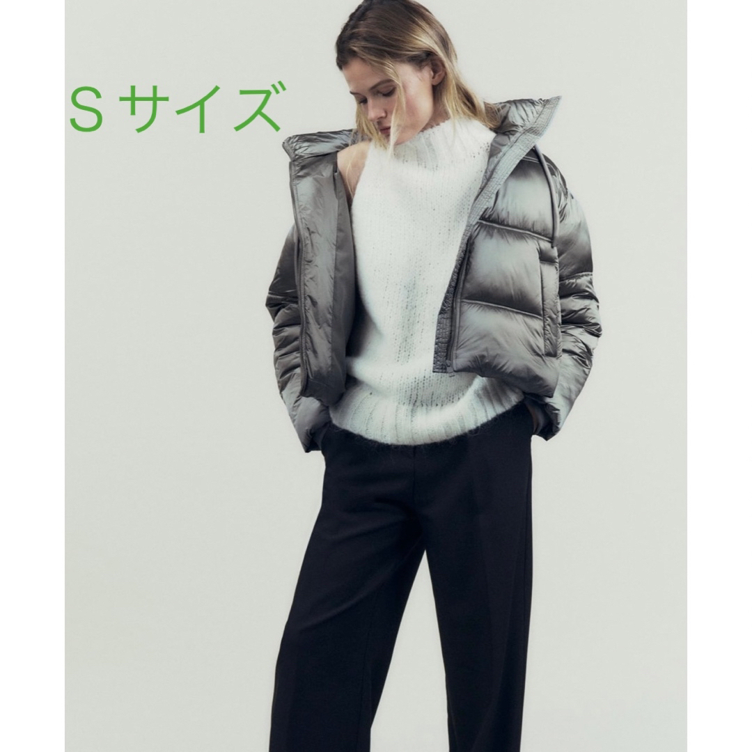 zara パフジャケット s