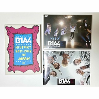 ビーワンエーフォー(B1A4)のB1A4／HISTORY 2011-2012 IN JAPAN DVD(アイドル)