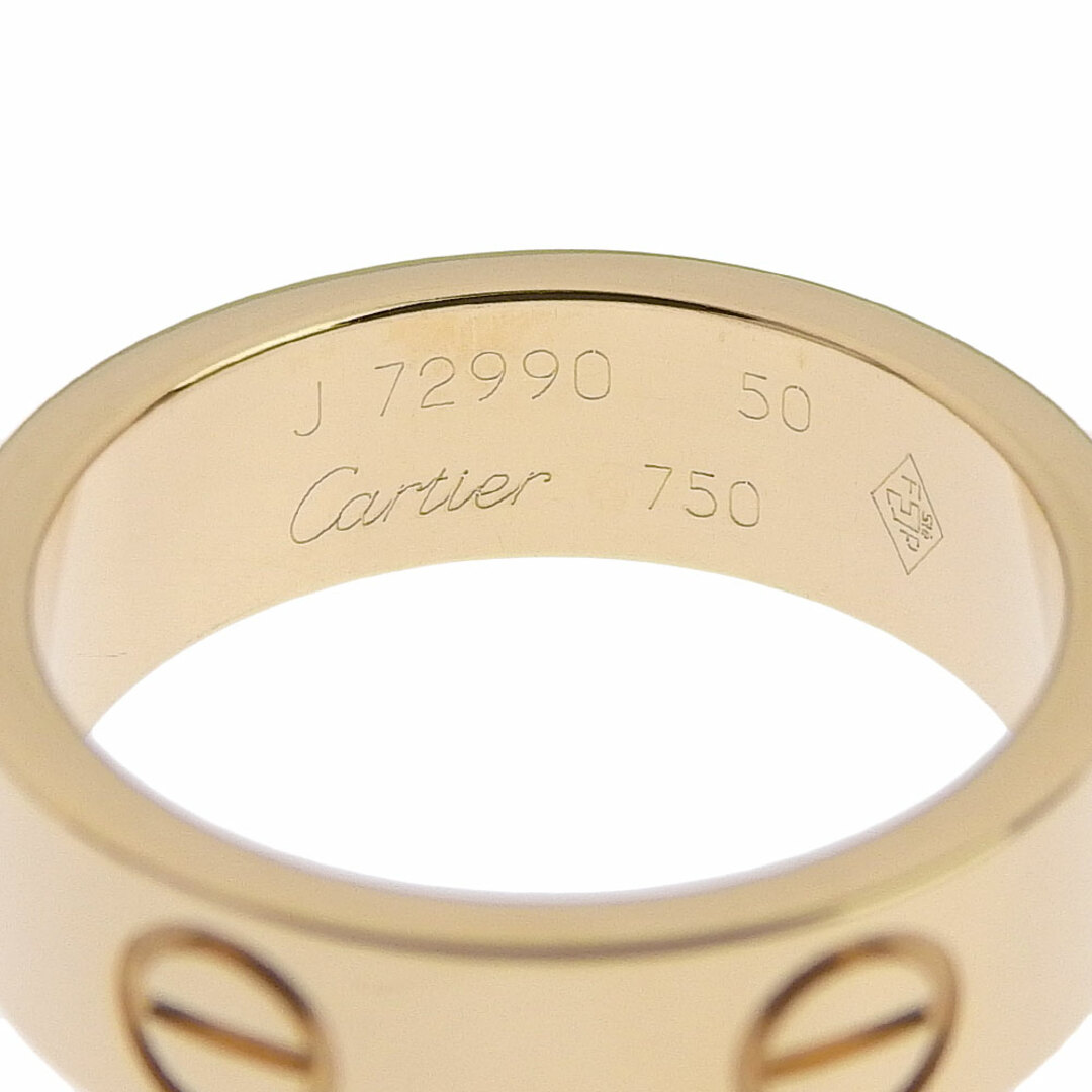 Cartier(カルティエ)の【中古】CARTIER カルティエ ラブ リング 指輪 750 K18YG #50 10号 レディース【質屋】 レディースのアクセサリー(リング(指輪))の商品写真