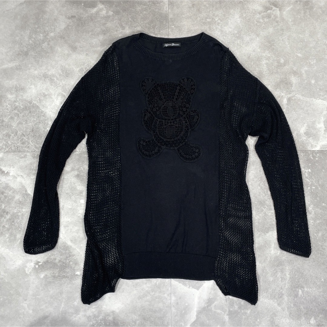 MartinMargielaHYSTERIC GLAMOUR BEAR レースカットソー