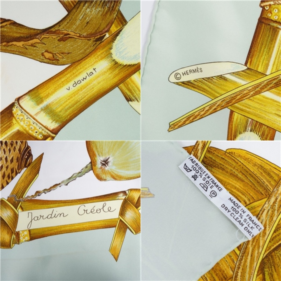 HERMES - エルメス HERMES スカーフ カレ90 Jardin Creole