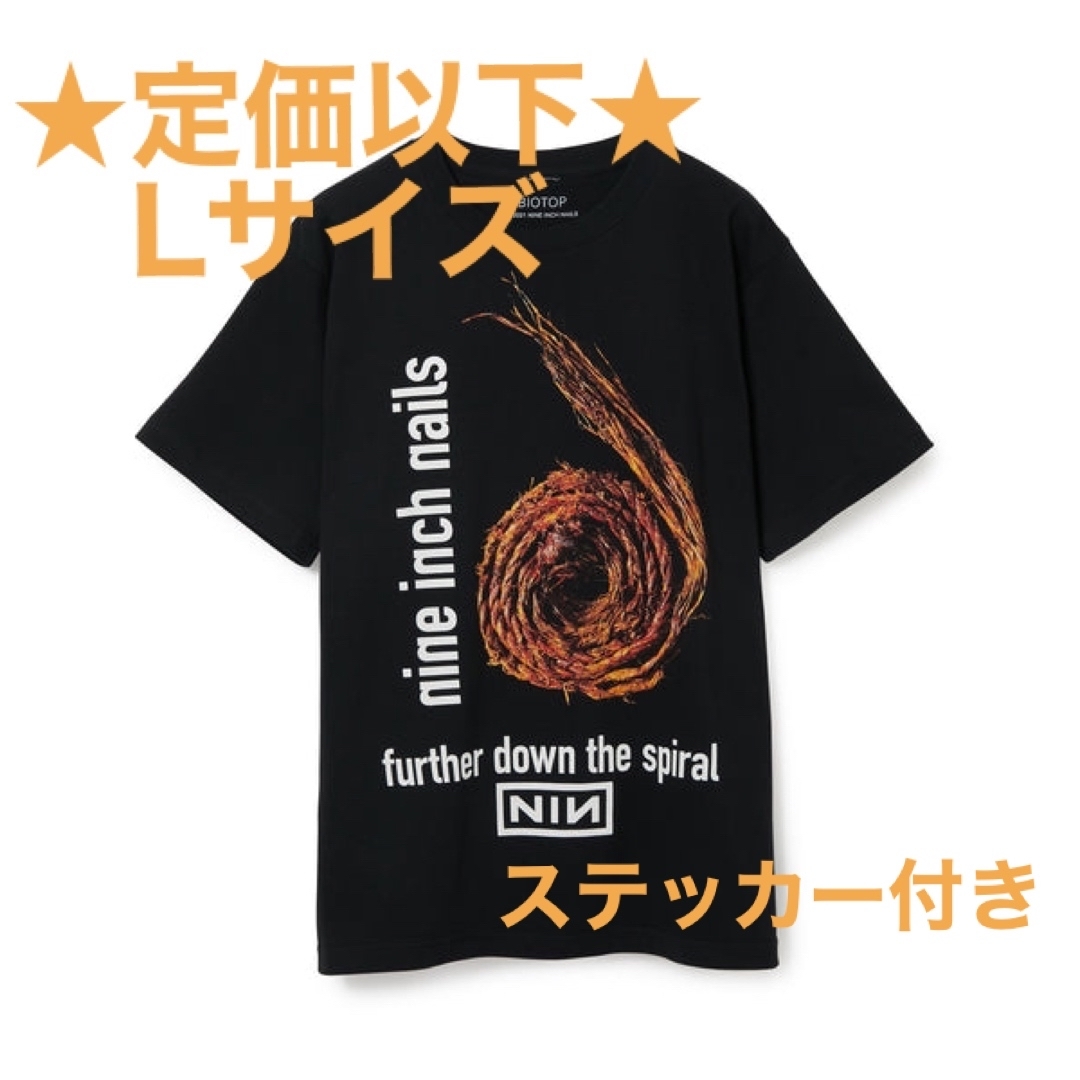 AER ADAM ET ROPE(アダムエロペ)の【Lサイズ】Nine Inch Nails ×BIOTOP Tシャツ メンズのトップス(Tシャツ/カットソー(半袖/袖なし))の商品写真