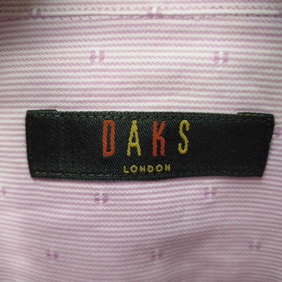 DAKS LONDON(ダックスロンドン) 総柄 ロゴデザインシャツ メンズ 5