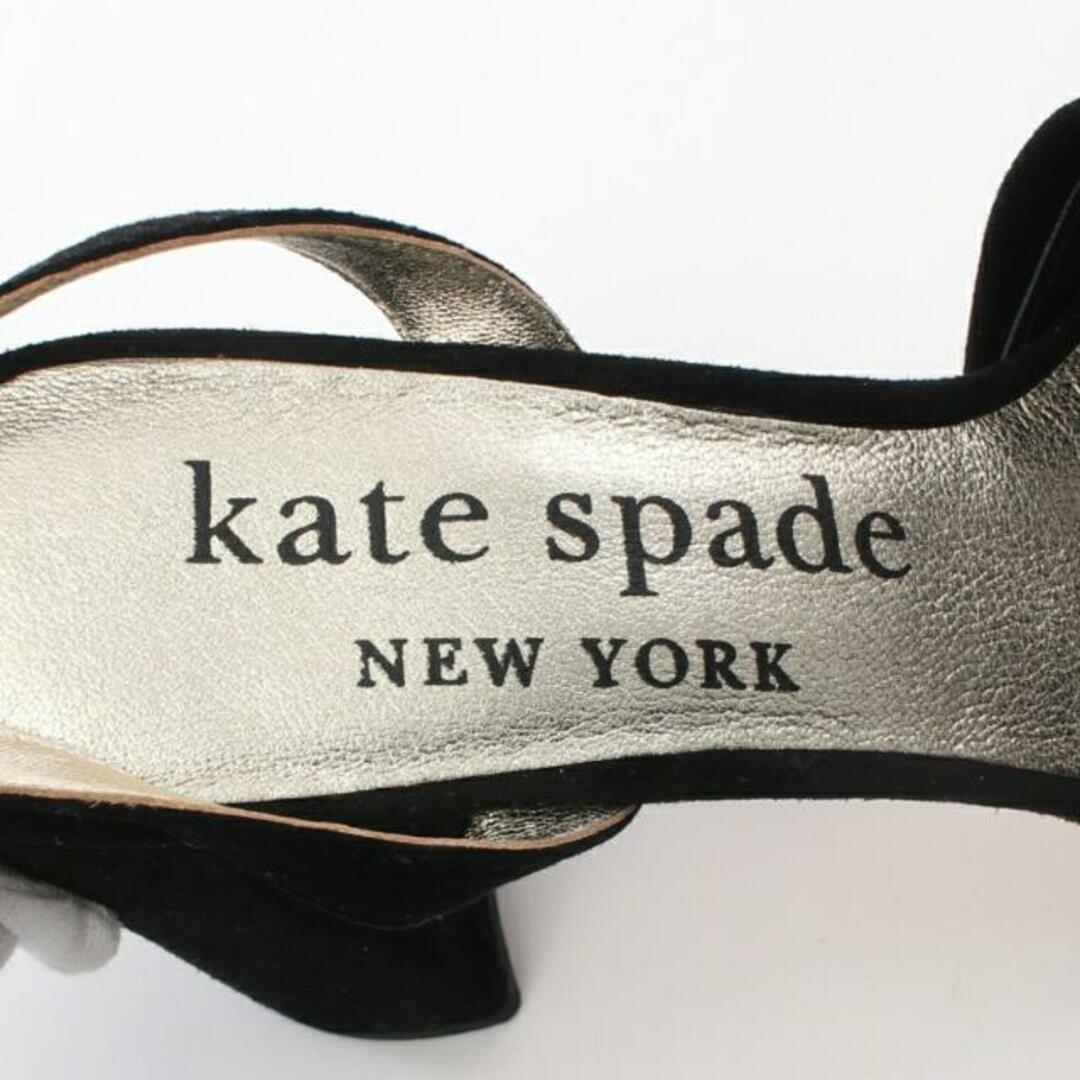 kate spade new york(ケイトスペードニューヨーク)のConfetti Platform Sandals サンダル スエード ブラック レディースの靴/シューズ(サンダル)の商品写真