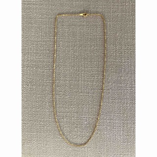 あずきチェーン ネックレス ゴールド 50cm(ネックレス)
