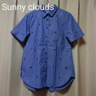 サニークラウズ(Sunny clouds（FELISSIMO）)のサニークラウズ 夏野菜シャツ M(シャツ/ブラウス(半袖/袖なし))