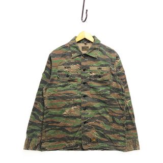 初期 Wtaps ダブルタップス BDU 迷彩 ダイロン染め 半袖シャツ