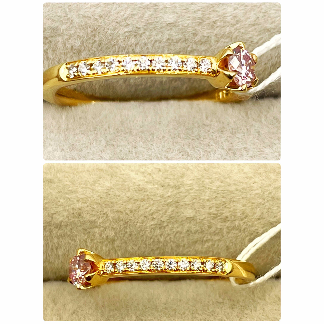 天然ファンシーピンクダイヤリング 1.47ct ダイヤリング 鑑定済 レディースのアクセサリー(リング(指輪))の商品写真