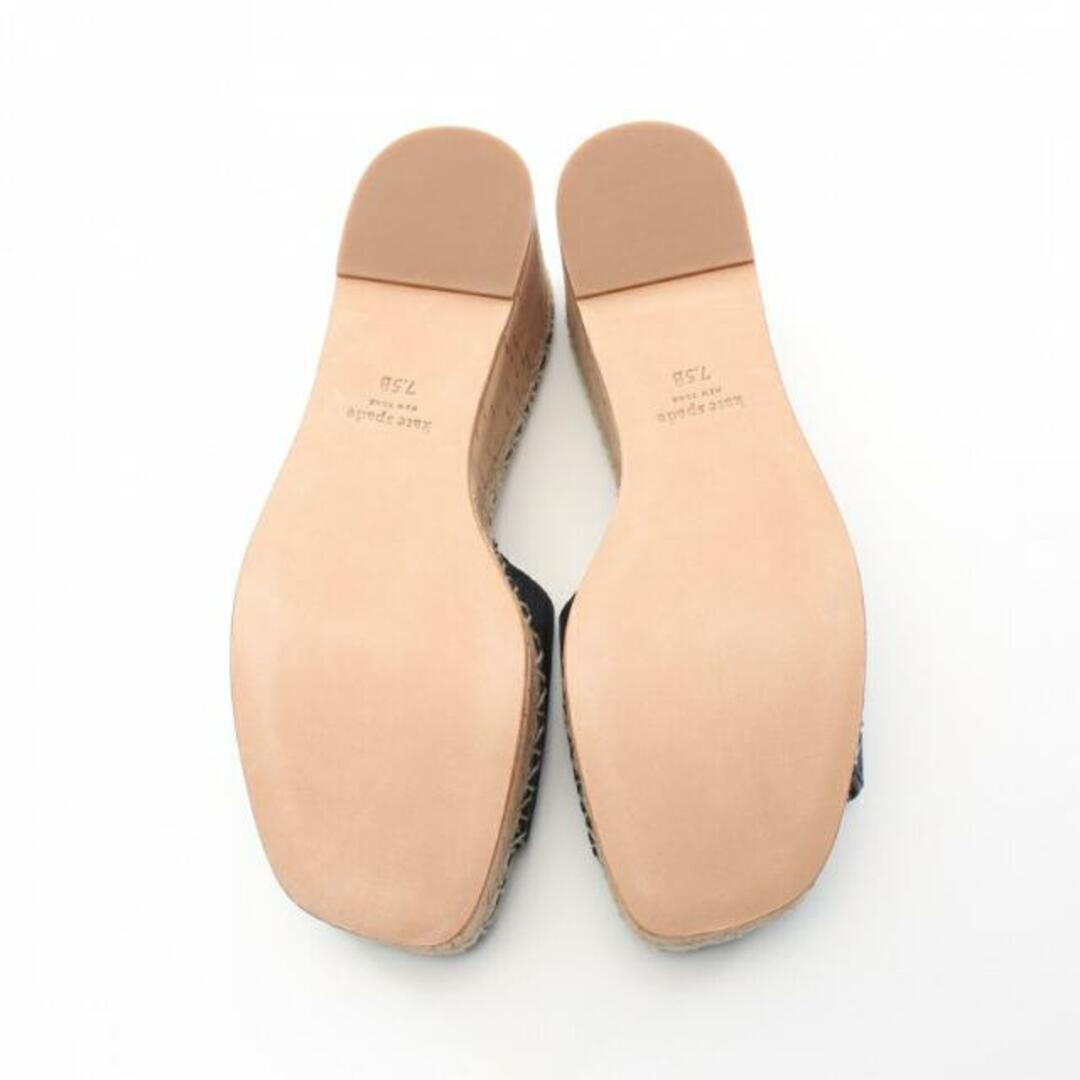 kate spade new york(ケイトスペードニューヨーク)のCosette Slide Sandals ミュール サンダル スエード ネイビー レディースの靴/シューズ(ミュール)の商品写真