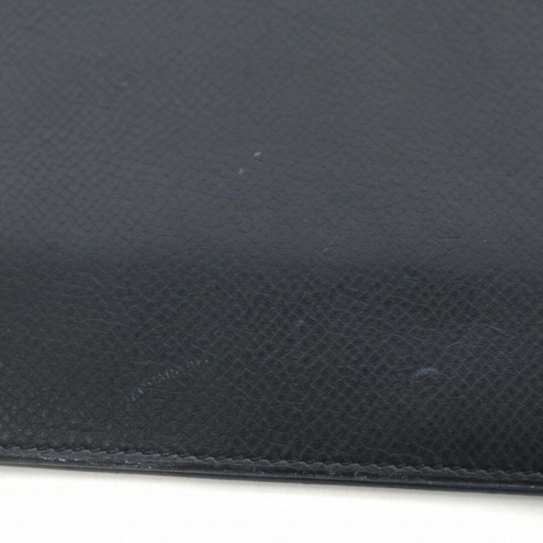Hermes(エルメス)のHERMES ポーカーGM A刻印 マネークリップ 財布 札入れ レザー 紺 メンズのファッション小物(折り財布)の商品写真