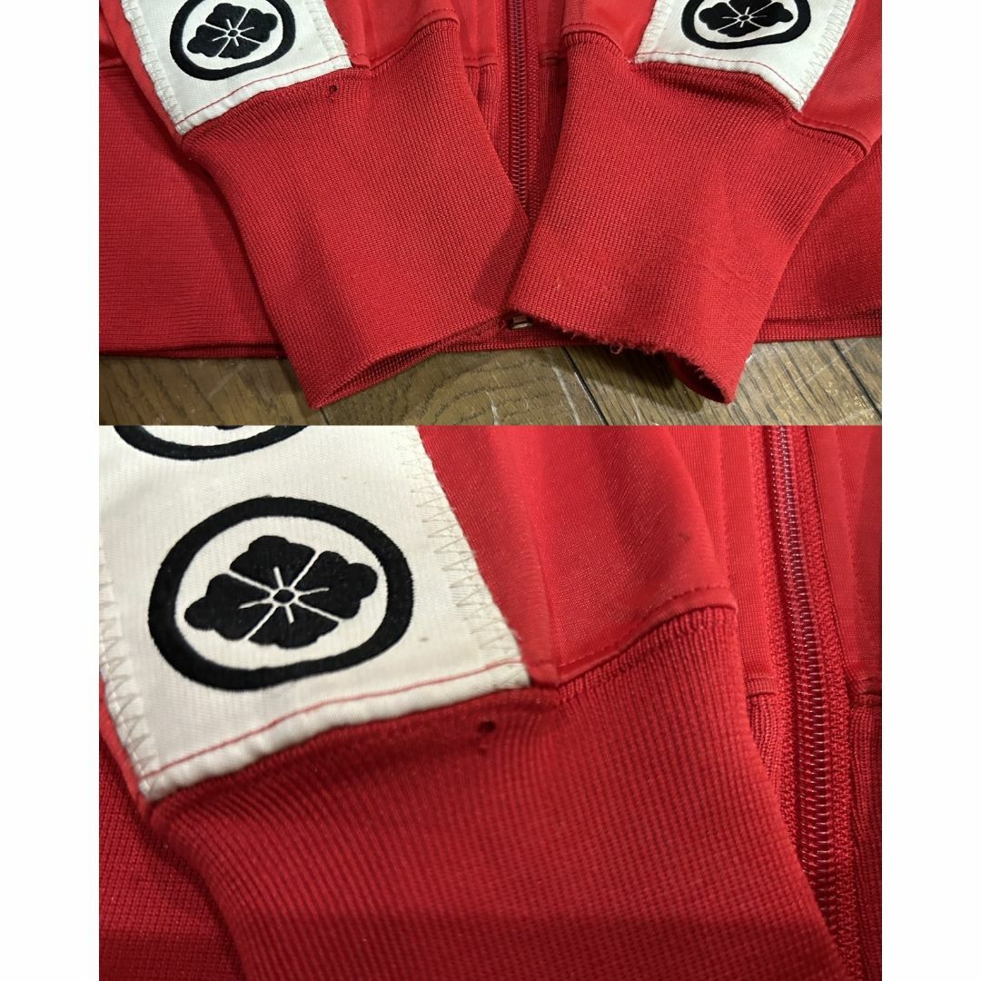 EVISU(エビス)の＊ヤマネ エヴィス EVISU カモメ 刺繍 袖ライン トラックジャケット 38 メンズのトップス(ジャージ)の商品写真