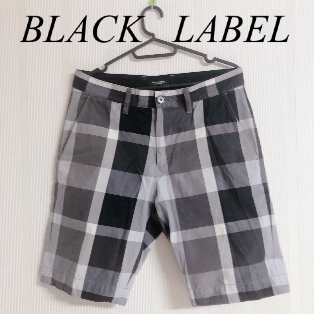 BLACK LABEL ブラックレーベル　ハーフパンツ　ショートパンツ