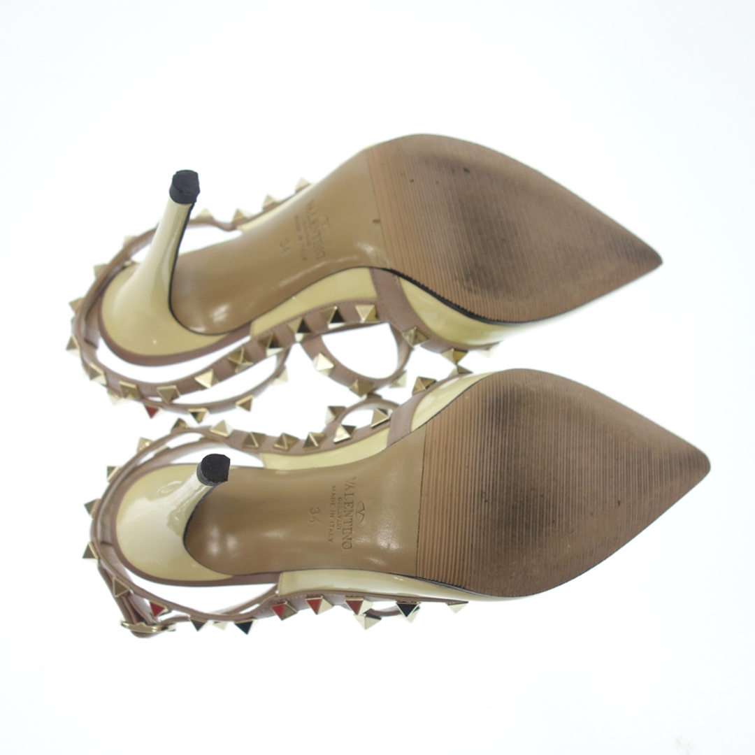VALENTINO(ヴァレンティノ)のヴァレンティノ ガラヴァーニ ロックスタッズ パンプス レザー【AFD6】 レディースの靴/シューズ(ハイヒール/パンプス)の商品写真