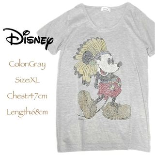 ディズニー(Disney)の◎Disney◎ネイティブ・アメリカン*ミッキー*Tee(Tシャツ(半袖/袖なし))