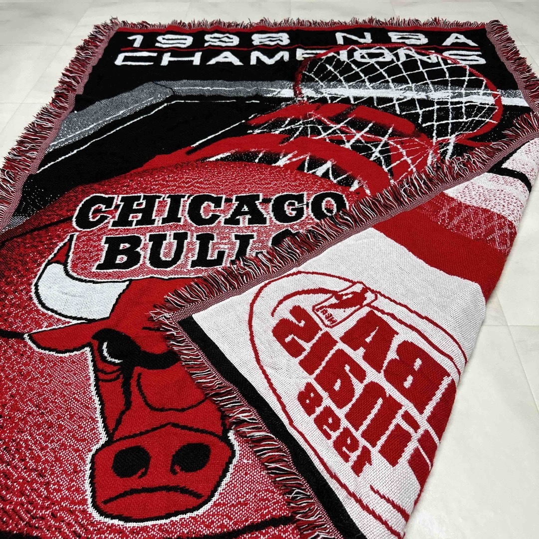 NBA シカゴブルズ　マルチカバー　ソファーカバー　ラグ　143x113 9