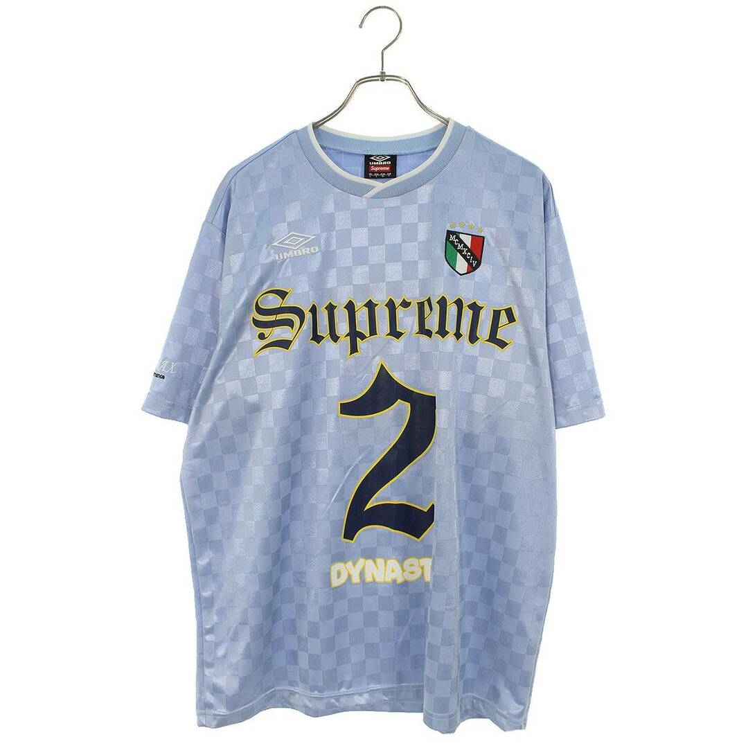 シュプリーム ×アンブロ  22SS  Umbro Soccer Jersey サッカージャージーTシャツ  メンズ L