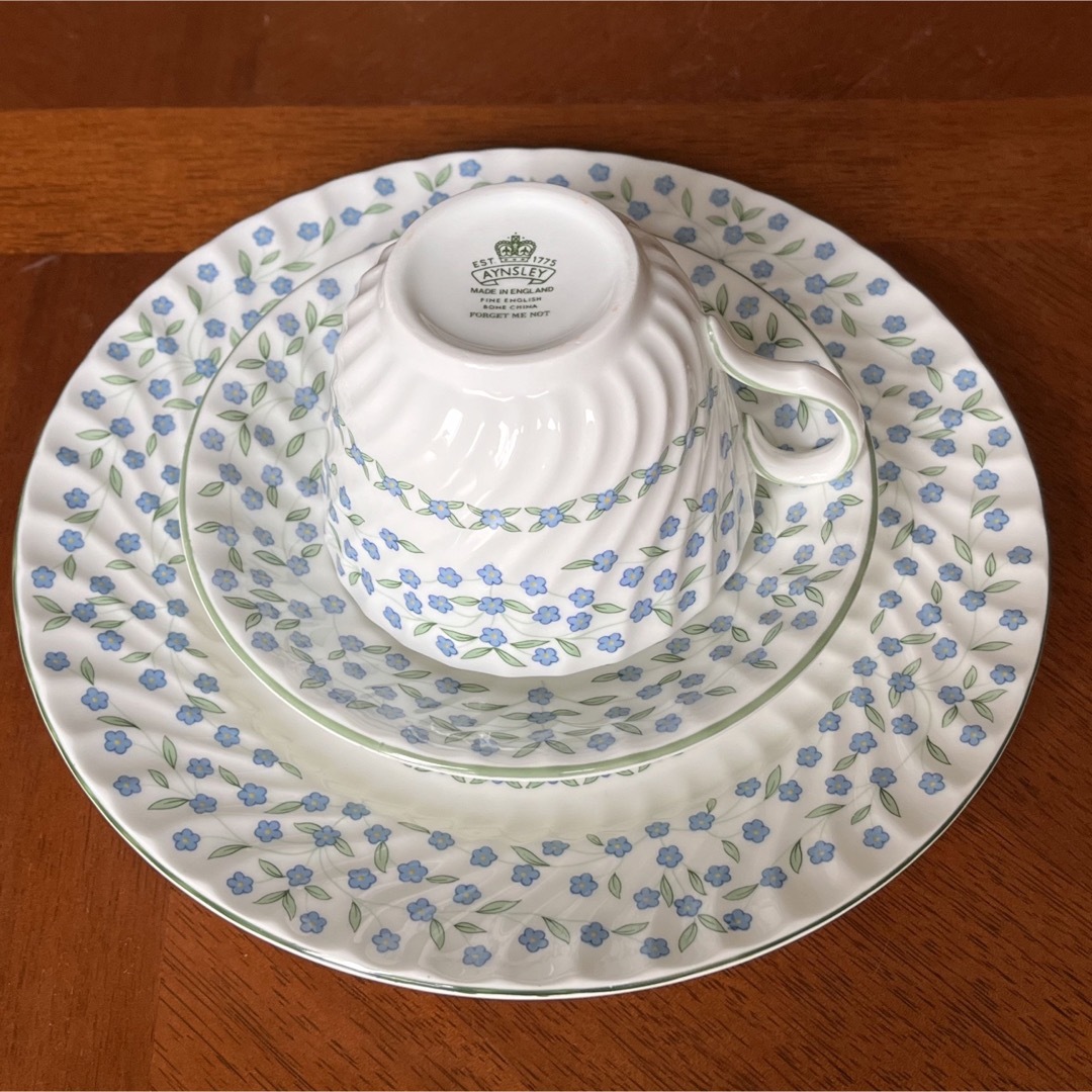 Aynsley China - 【英国ビンテージ】エインズレイ☆勿忘草 Aynsley China - 【英国ビンテージ】エインズレイ☆勿忘草