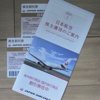 ジャル(ニホンコウクウ)(JAL(日本航空))のJAL株主優待 2枚 冊子付(その他)