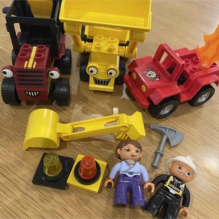 レゴデュプロ(レゴ デュプロ)のレゴ　デュプロ　車　セット　LEGO(電車のおもちゃ/車)