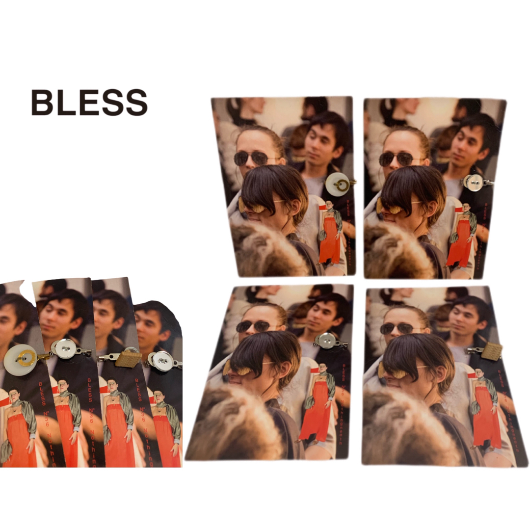 BLESS ブレス BLESS N°36 ピンブローチ ポストカード 4個セット